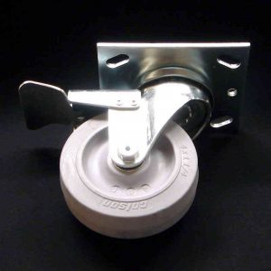 4" Locking Strap Caster