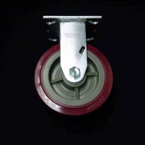 6" Rigid Poly Strap Caster