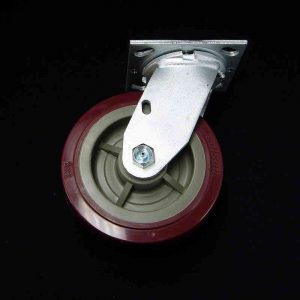 6" Swivel Poly Strap Caster