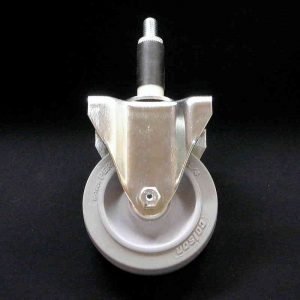 4" Rigid Stem Caster