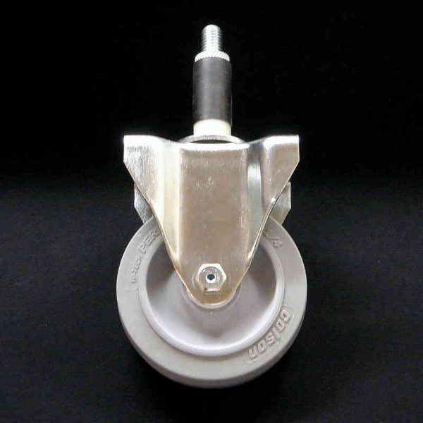 4" Rigid Stem Caster