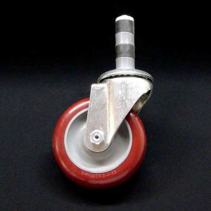 4" Swivel Poly Stem Caster