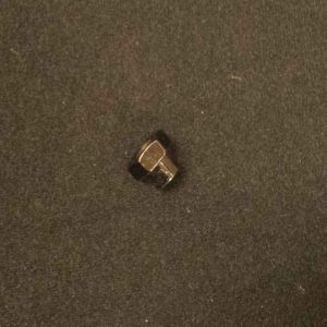 Black Metric M6 Hex Nut